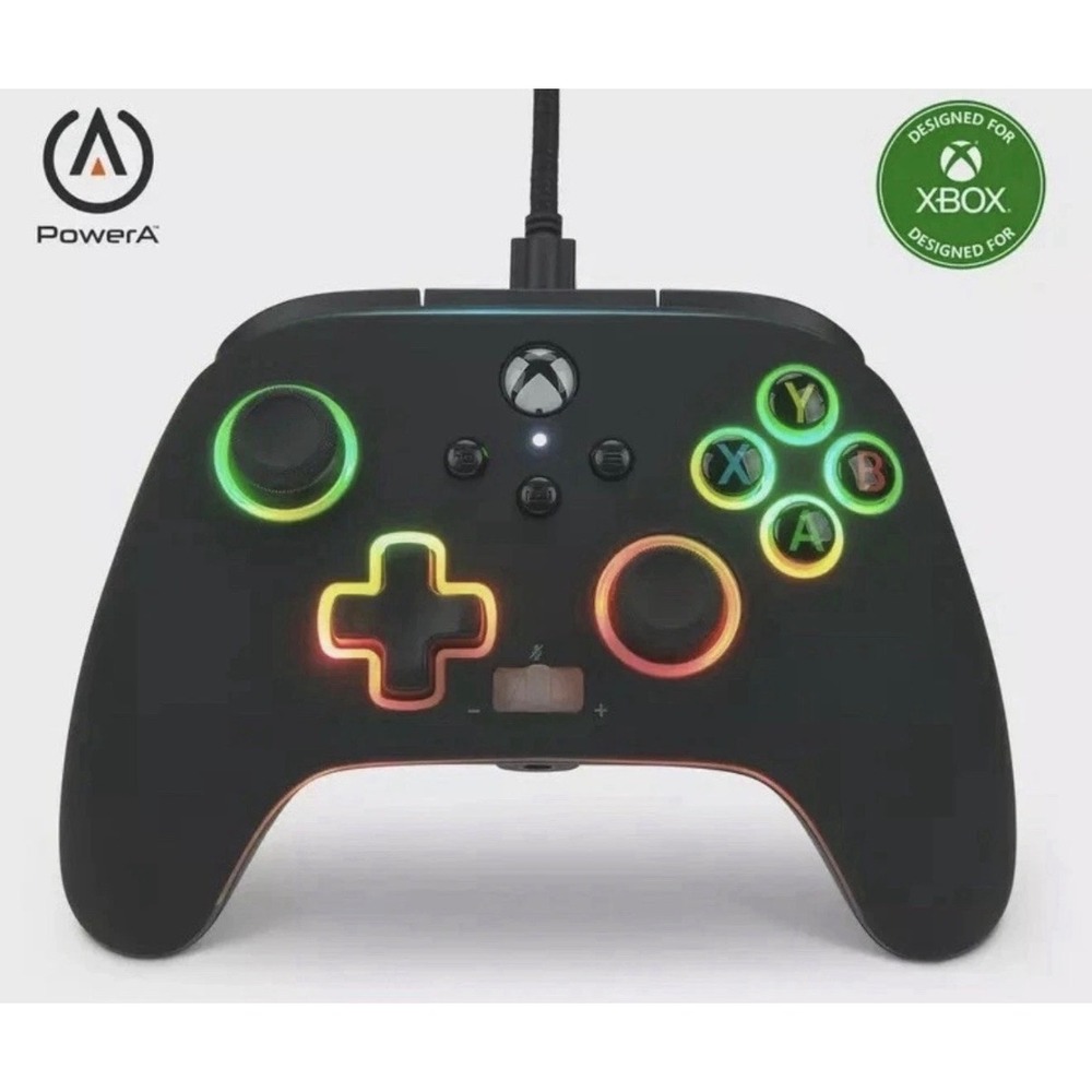 PowerA Spectra Infinity Enhanced Wired Controller Xbox Series X S One PC Black